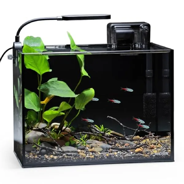 NICREW 2.5 Gallon Nano Nature Aquarium Kit
